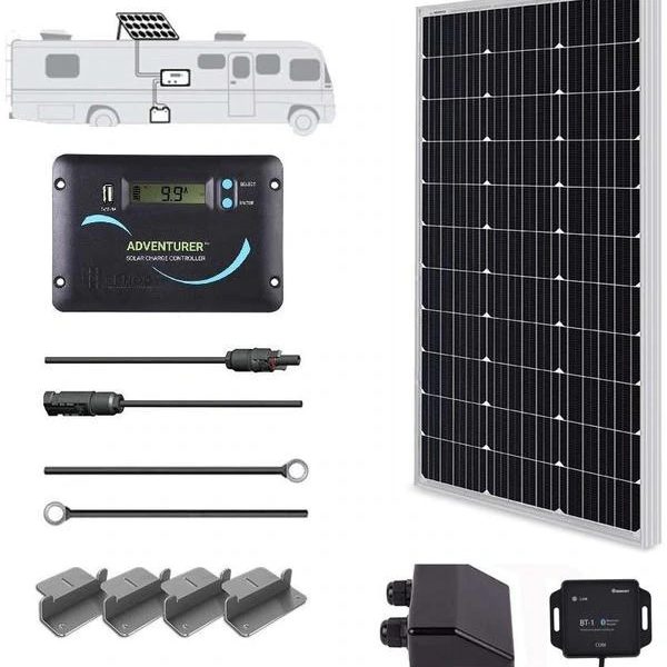 100 WATT 12 VOLT SOLAR RV KIT – CompleteSolar