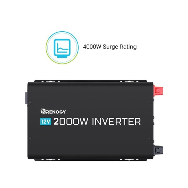 1000W 12V Pure Sine Wave Inverter with Power Saving Mode (New Edition)
